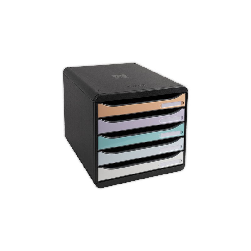 Module de classement 5 tiroirs Big Box+ Exacompta - Exacompta