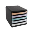 Module de classement 5 tiroirs Big Box+ Exacompta - Exacompta