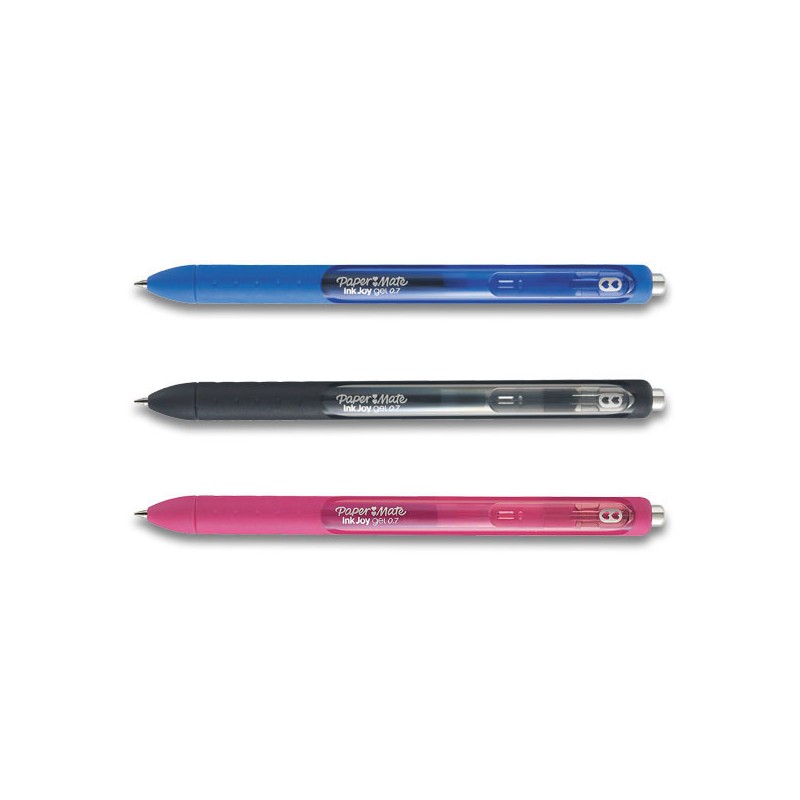 Stylo encre gel Inkjoy RT PAPERMATE - écriture moyenne - Papermate