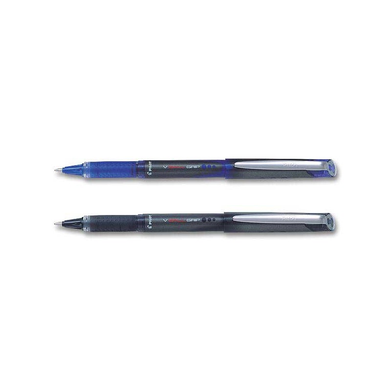 Roller pointe métal PILOT V Ball Grip 10 - Ecriture large - Pilot