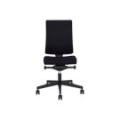 Siège Navigo tissu mécanisme synchronedécalé noir coque noire-monté - Shopdeschefs