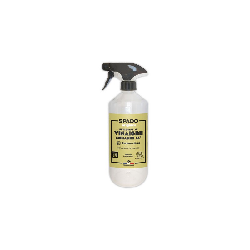 Vaporisateur 750 ml de vinaigre blanc gel citron - Gloss