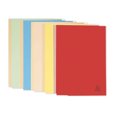 Chemises dos toilé Forever EXACOMPTA -Soufflet 3 cm - Carte 320 g- x25 - Exacompta