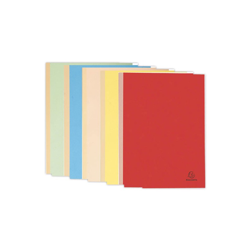 Chemises dos toilé Forever EXACOMPTA -Soufflet 3 cm - Carte 320 g- x25 - Exacompta