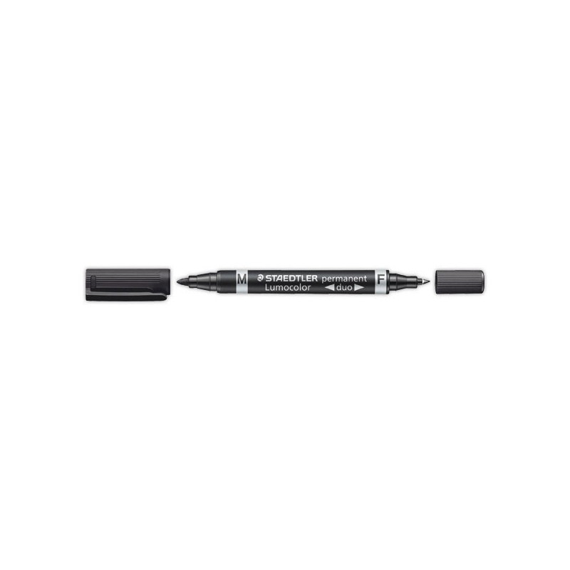 Double marqueur permanent STAEDTLER - Pointe ogive et pointe fine - Staedtler