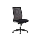 Siège Intrata synchrone - assise grise, dossier noir monté - Shopdeschefs
