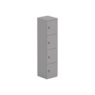 Tour 4 cases LOK 40x175 sans fente et clés, argent - Shopdeschefs