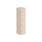 Tour 4 cases LOK 40x175 sans fente et clés, acacia clair - Shopdeschefs