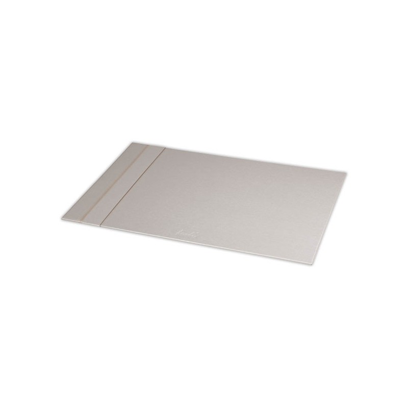 Sous-mains Rhodia simil cuir rigide 60x40 - Argent - Rhodia