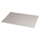Sous-mains Rhodia simil cuir rigide 60x40 - Argent - Rhodia