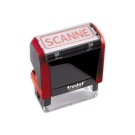Timbre à formule commerciale "SCANNE"- rouge - Trodat