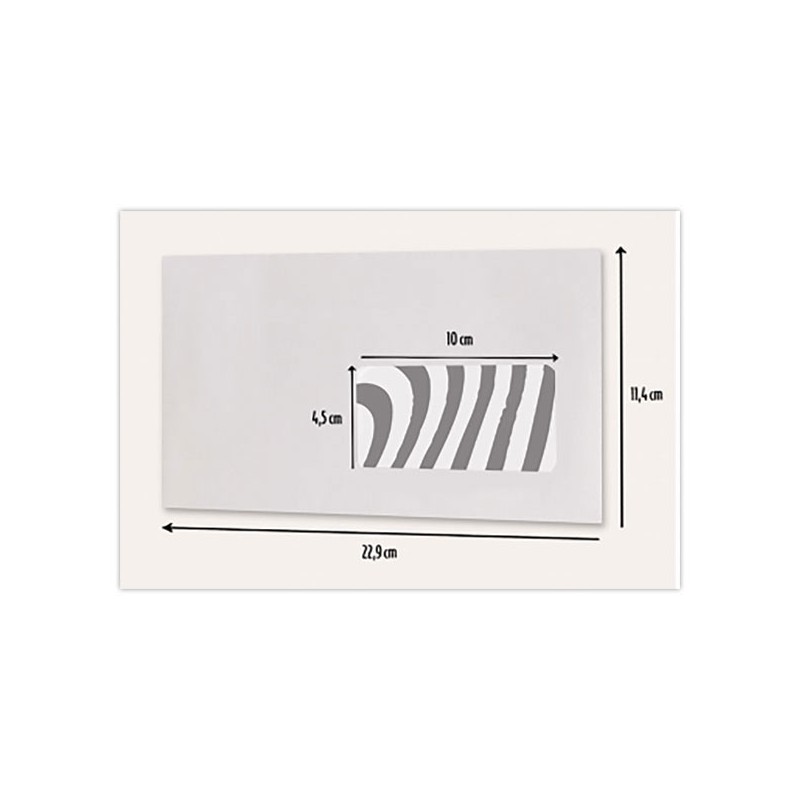 Enveloppes MSP blanches 80g MSP 114x229mm Fenêtre 35x100mm x1000 - Pocheco