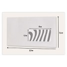 Enveloppes MSP blanches 80g MSP 114x229mm Fenêtre 35x100mm x1000 - Pocheco