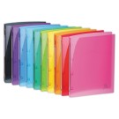 Classeurs 4 anneaux Iderama polypro transparent - Dos 2 cm x20 - Exacompta