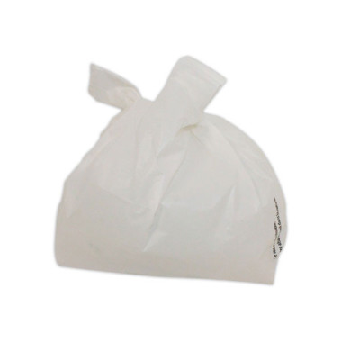 Sacs à bretelles en polyethylène réutilisables BLANC x500 - Shopdeschefs