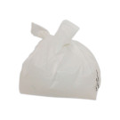 Sacs à bretelles en polyethylène réutilisables BLANC x500 - Shopdeschefs