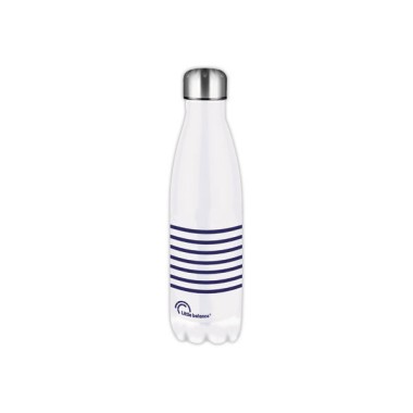 Bouteille isotherme inox 50 cl, coloris rayé bleu - Shopdeschefs
