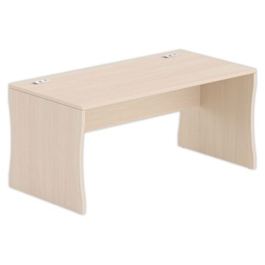 Bureau BUDAPEST 160 x 80 acacia - Fiducial Office Solutions