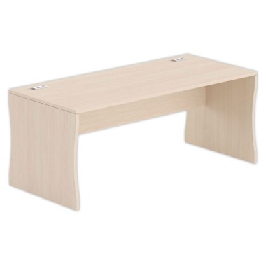 Bureau BUDAPEST 180 x 80 acacia - Fiducial Office Solutions