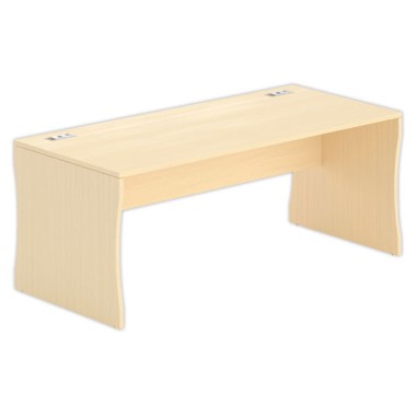 Bureau BUDAPEST 180 x 80 hêtre - Fiducial Office Solutions