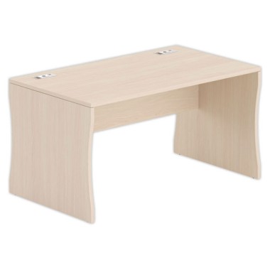 Bureau BUDAPEST 140 x 80 ACACIA - Fiducial Office Solutions