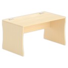 Bureau BUDAPEST 140 x 80 hêtre - Fiducial Office Solutions
