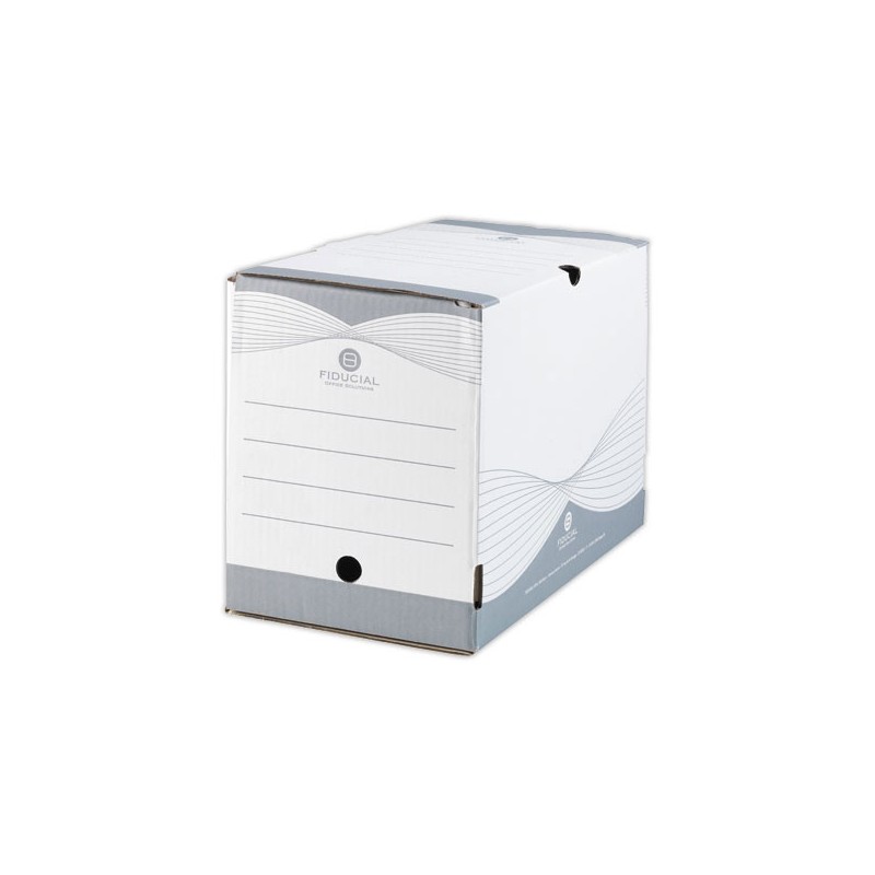 Boîtes à archives carton FIDUCIAL - Dos 20 cm x50 - Fiducial Office Solutions
