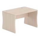 Bureau BUDAPEST 120 x 80 acacia clair - Fiducial Office Solutions