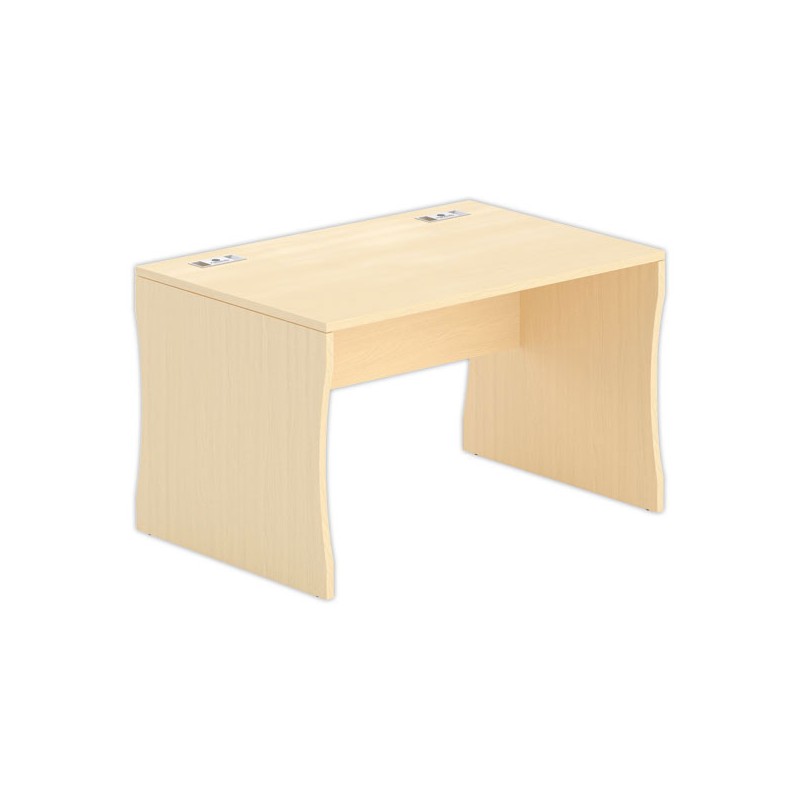 Bureau BUDAPEST 120 x 80 hêtre - Fiducial Office Solutions