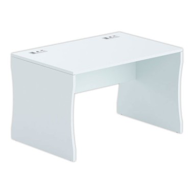 Bureau BUDAPEST 120 x 80 gris - Fiducial Office Solutions