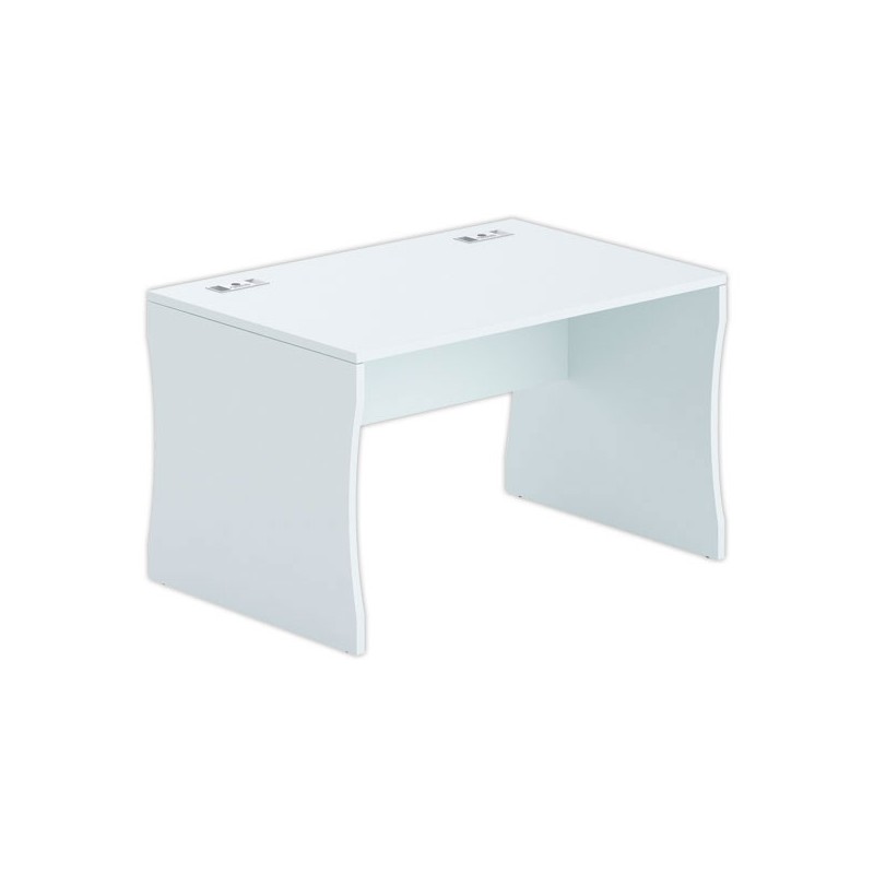 Bureau BUDAPEST 120 x 80 gris - Fiducial Office Solutions