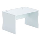 Bureau BUDAPEST 120 x 80 gris - Fiducial Office Solutions