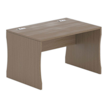 Bureau BUDAPEST 120 x 80 noyer - Fiducial Office Solutions
