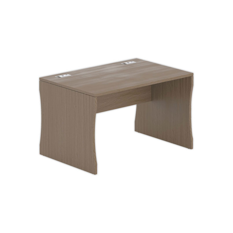 Bureau BUDAPEST 120 x 80 noyer - Fiducial Office Solutions