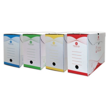 Boîtes à archives Easy Color FIDUCIAL - Dos 15 cm x10 - Fiducial Office Solutions