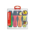 Surligneurs STABILO Boss Executive avec grip x4 - Stabilo