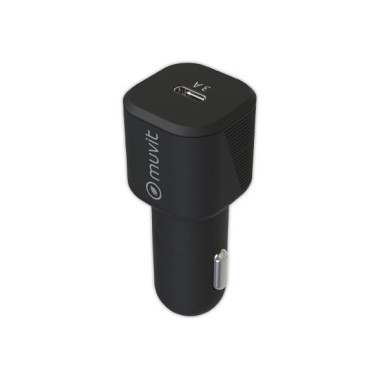Chargeur voiture PD 20W + cable USB-C - Muvit