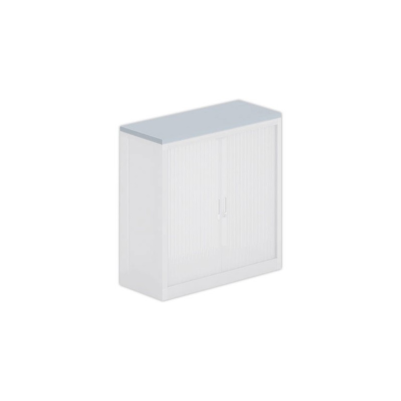 Top finition en mélaminé ép 25 mm L100- gris - Shopdeschefs