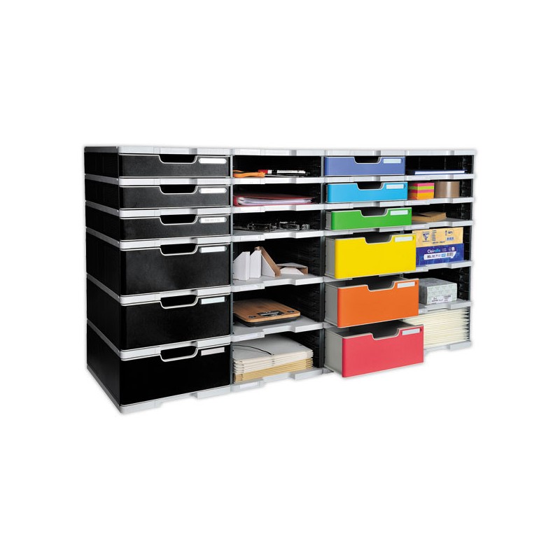 Module de classement Modulo 3 tiroirs A4+ - Exacompta