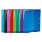 Boîtes de classement Iderama - Colorisassortis - Dos 2,5 cm x8 - Exacompta