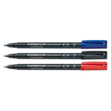 Feutre de rétroprojection permanent STAEDTLER LUMOCOLOR - 0.6mm - Staedtler