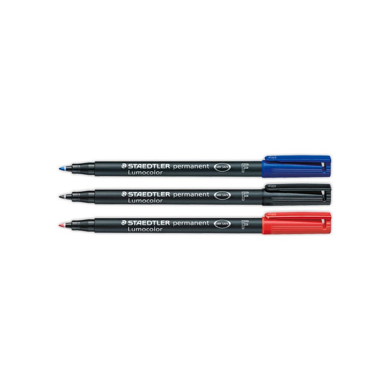 Feutre de rétroprojection permanent STAEDTLER LUMOCOLOR - 0.6mm - Staedtler