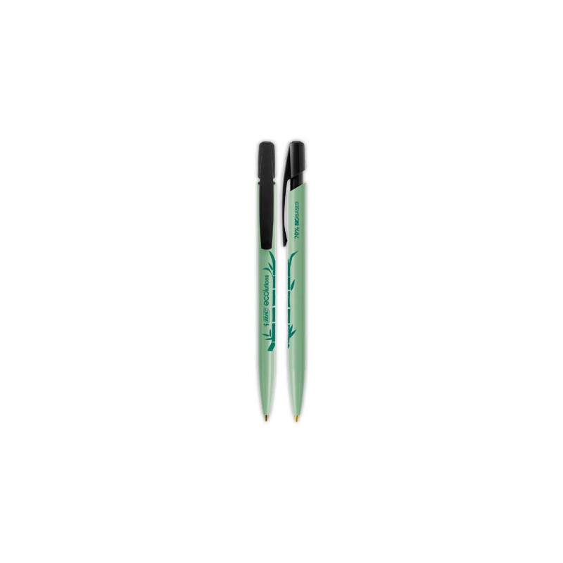 Stylo Bic Ecolutions Bio-Based source - Noir - Bic