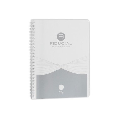 Cahier spirale FIDUCIAL 70g, 17 x22 cm,100 pages, 5x5 - Fiducial Office Solutions