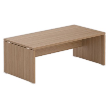 Bureau de direction BOGOTA 200x 100 noyer - Fiducial Office Solutions