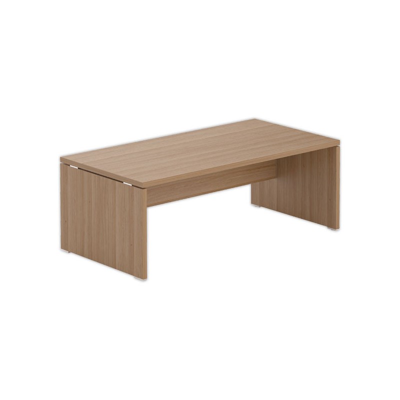 Bureau de direction BOGOTA 200x 100 noyer - Fiducial Office Solutions