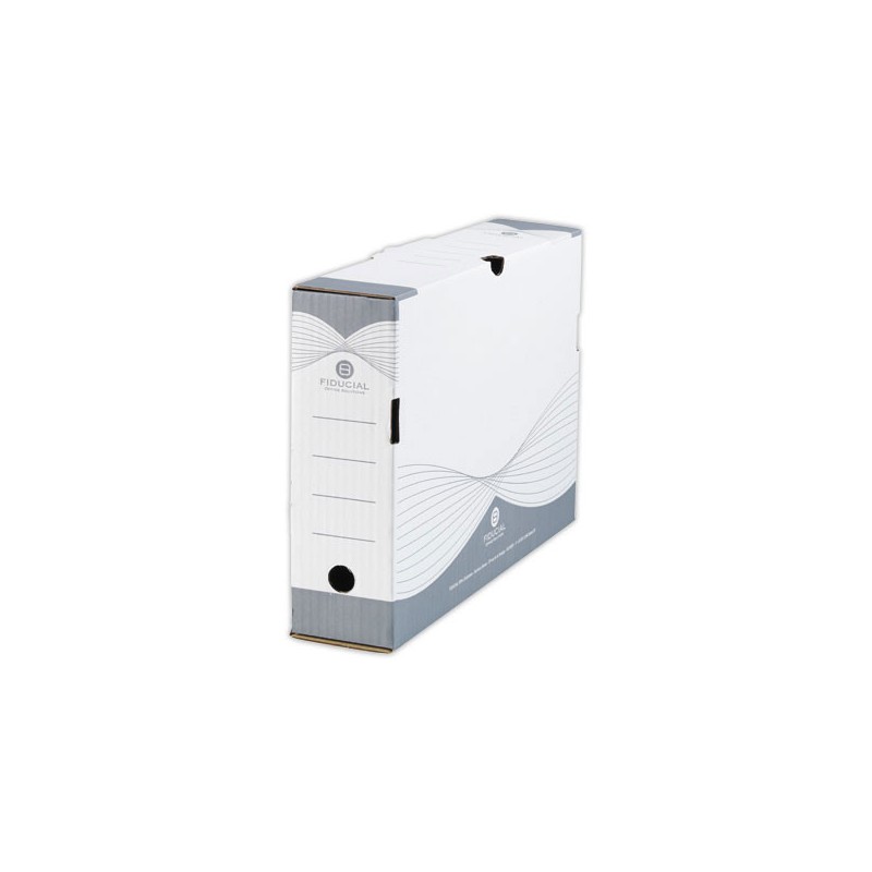 Boîtes à archives carton FIDUCIAL - Dos 8 cm x50 - Fiducial Office Solutions