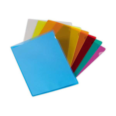 Pochettes coins FIDUCIAL en PVC 14/100e x50 - Fiducial Office Solutions