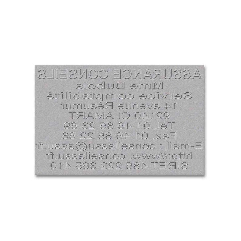 Plaque caoutchouc seule - 9 ou 10 lignes - Shopdeschefs