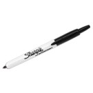 Marqueur Sharpie fine rétractable noir - Sharpie